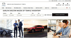Desktop Screenshot of garlynsheltontemple.com